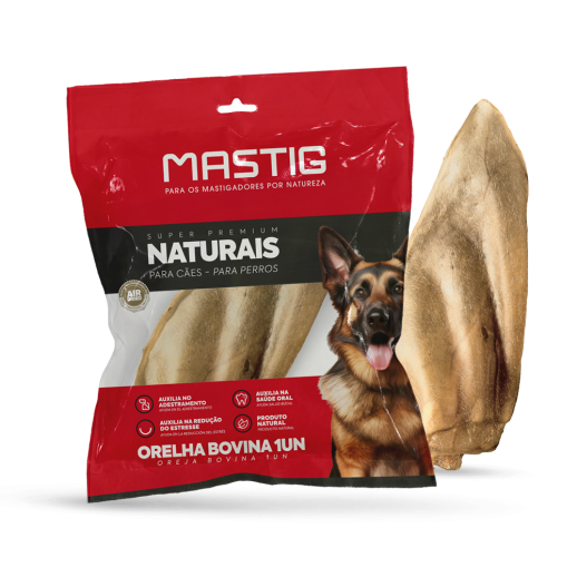 Orelha Bovina Natural 1 UN